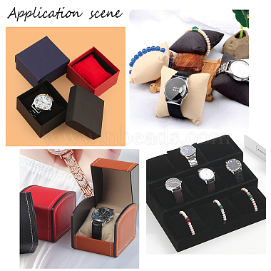 PandaHall Elite Lint Bracelet/Watch Pillow Jewelry Displays(BDIS-PH0001-03)-6