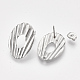 boucles d'oreilles à tige en acier inoxydable anti-ternissement 304(STAS-S079-47B)-1