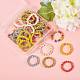 30Pcs 6 Colors Round Glass Seed Beaded Finger Rings(RJEW-SZ0001-01)-5