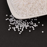 Imitation Pearl Acrylic Beads, No Hole, Round, White, 7mm, about 2000pcs/bag(OACR-S011-7mm-Z9)