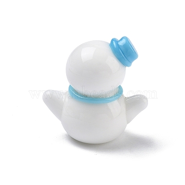 Handmade Lampwork Sonwman Display Decorations(LAMP-F043-14)-2