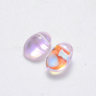Transparent Spray Painted Glass Charms(GLAA-R211-05-F06)-2