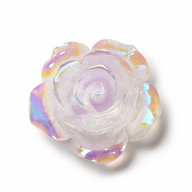 Thistle Flower Resin Cabochons