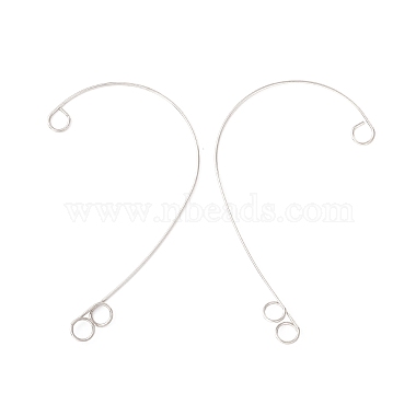 316 Stainless Steel Ear Cuff Findings(X-STAS-H148-03P)-2