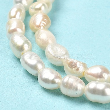 Natural keshi perlas cuentas hebras(PEAR-E016-102)-4