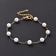 Round Plastic Imitation Pearl Beaded Bracelets(BJEW-E054-02G)-4