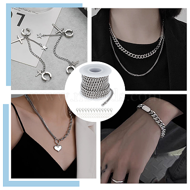 unicraftale набор для изготовления браслета-цепочки и ожерелья своими руками(DIY-UN0004-19)-6