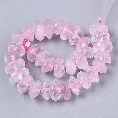 Natural Rose Quartz Beads Strands(G-R462-23)-2