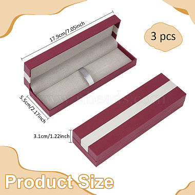 Plastic Pen Gift Packing Boxes(CON-WH0001-86B)-2