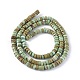 Chapelets de perles en howlite naturelle(X-TURQ-L030-04A-02)-3