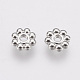 Alloy Daisy Spacer Beads(TIBEB-S039-064P-RS)-1