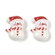 Christmas Theme Opque Resin Decoden Cabochons(CRES-M036-03K)-1