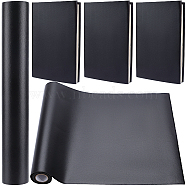 Imitation Leather Book Covers, Notebook Wraps, Black, 1400x300x0.6mm(DIY-WH0491-92A-01)