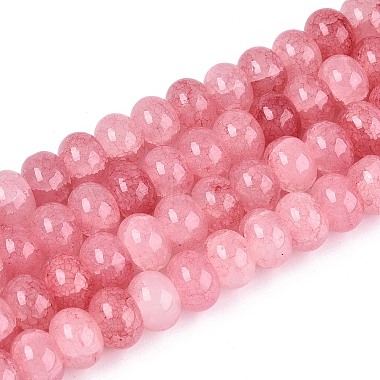 perles de verre craquel&eacute; cuites au four(DGLA-N020-01A-02)-1