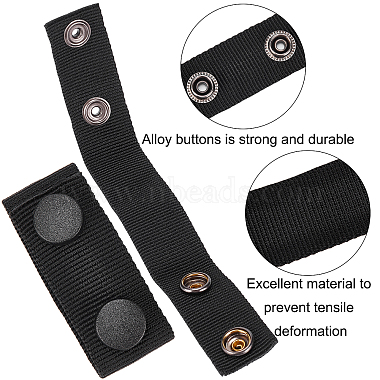 gorgecraft 8boucles de ceinture en nylon(AJEW-GF0005-16)-4