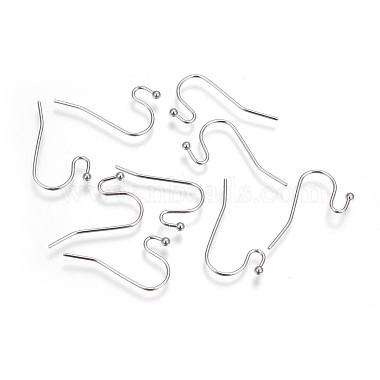 Stainless Steel Color 304 Stainless Steel Earring Hooks