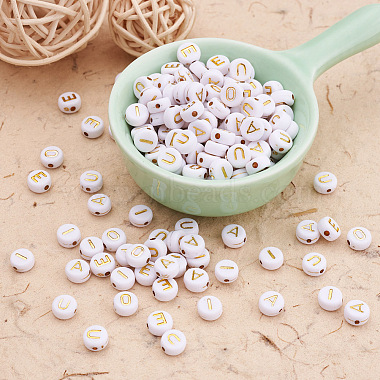 500Pcs 5 Style Plating Acrylic Beads(PACR-BY0001-01)-4