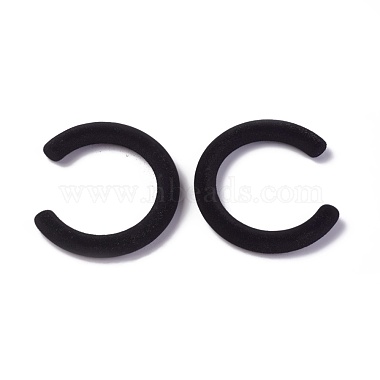 Flocky Acrylic Beads(X-OACR-L010-B-07)-2
