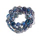 Electroplate Glass Beads Strands(EGLA-L032-FR01)-2