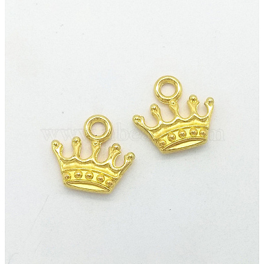 Golden Crown Alloy Pendants