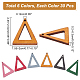 120Pcs 6 Colors Wood Pendants(WOOD-NB0002-23)-2