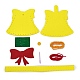 kits de bolsas temáticas navideñas no tejidas diy(DIY-Q031-01A)-2