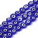 Handmade Evil Eye Lampwork Beads Strands(LAMP-S191-02B-03)-2