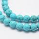 Synthetic Turquoise Bead Strands(G-G671-6mm)-3