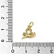 Brass Micro Pave Clear Cubic Zirconia Pendants(KK-U005-01G-G)-3