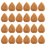 Velvet Cabochons, Teardrop, Peru, 42x31.5x5.5mm(FIND-WH20003-22A)