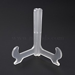 Acrylic Storage Holder Rack, Music Album Display Easels, for Music Lovers, Clear, 7.5x7.5x10.45cm(ODIS-WH0002-68A)