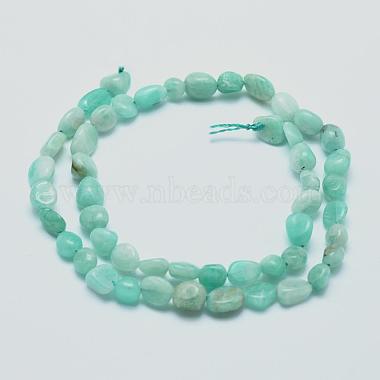 Natural Amazonite Beads Strands(G-E483-50)-2