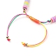 Adjustable Nylon Cord Braided Bead Bracelet(BJEW-JB05729-01)-3