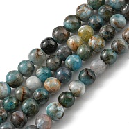 Round Natural Apatite Beads Strands, 4~5mm, Hole: 1mm, about 90pcs/strand, 15.47''(39.3cm)(G-K068-02-5mm)