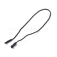 Polyester Cable Ties, Tie Wraps, Zip Ties, Black, 203x1mm, about 1000pcs/bag(FIND-WH0051-87A)