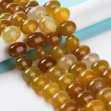 agate perles brins(G-G021-03A-08)-2