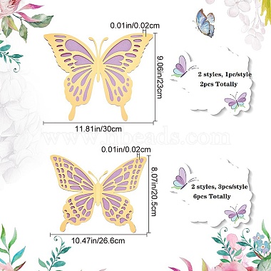 decoraciones de mariposas de papel 3d(DIY-WH0308-366)-2