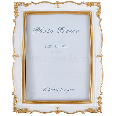 Rectangle Resin Photo Frame Stand(DJEW-SP0001-49B-02)-1