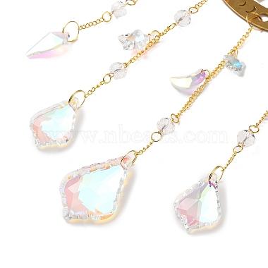 décorations pendantes en cristal de quartz et en laiton(HJEW-M007-02A-G)-4