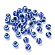 Round Evil Eye Resin Beads(X-RESI-R159-12mm-08)-1