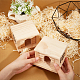 maison de hamster en bois de pin ahandmaker(DIY-GA0001-67)-3