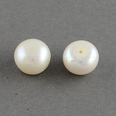 Details about   2 strands AAA Natural 6.5-7mm white Akoya pearls loose beads 15" 