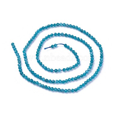 Chapelets de perles en apatite naturelle(G-F619-13B-2mm)-2