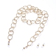 Cadenas portacables de aluminio gafas cordón para el cuello(AJEW-EH00027-02)-1