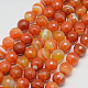 Natural Striped Agate/Banded Agate Beads Strands(G-G581-6mm-10)-1