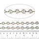 304 Stainless Steel Flat Round with Coin Pattern Link Chains(CHS-C016-23P)-2