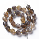 Natural Grey Agate Beads Strands(G-T131-121)-2