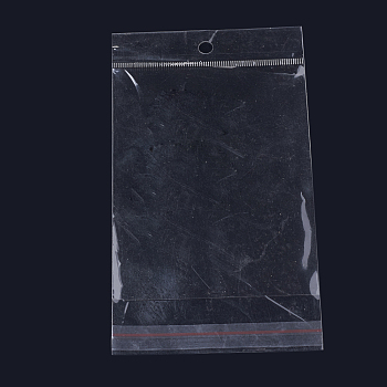 OPP Cellophane Bags, Rectangle, Clear, 17.5x6cm, Unilateral Thickness: 0.045mm, Inner Measure: 12.5x6cm