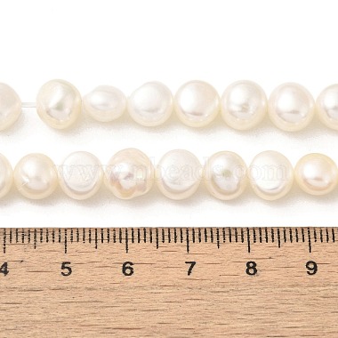 Natural Cultured Freshwater Pearl Beads Strands(PEAR-A006-09H)-5