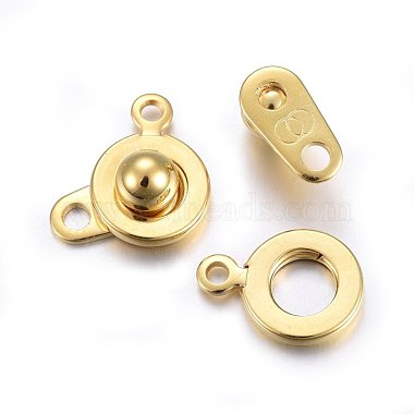 304 Stainless Steel Snap Clasps(STAS-O110-17G)-2
